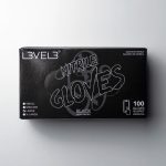 Guantes de Nitrilo Profesionales Level 3 - Paquete de 100 (Black - Negro) - Imagen 2