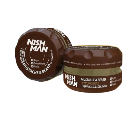 Nishman Cera para Barba y Bigote 100 ml