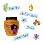 SKALAMascara Capilar Skala Mais Crespos 2 En 1 1000ml Revitaliza Brillo - Imagen 6