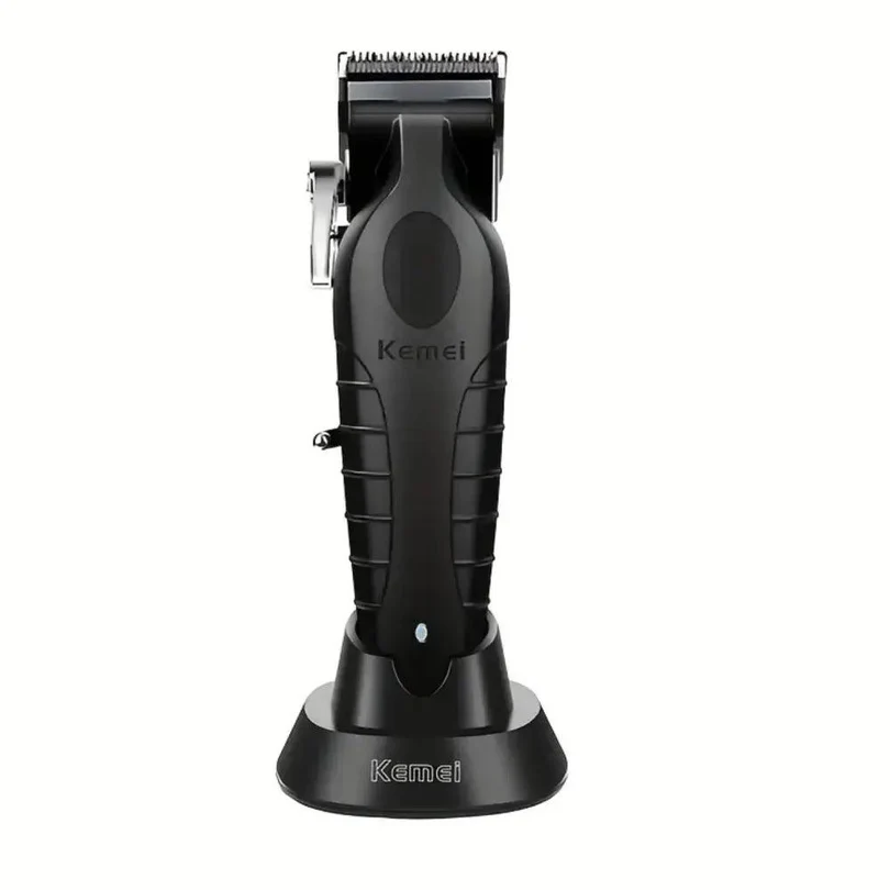 maquina-kemei-2296-cortapelo-inalambrica-con-base-de-carga-negro-936 Maquina Kemei 2296 CortaPelo Inalambrica Con Base De Carga - Imagen 1