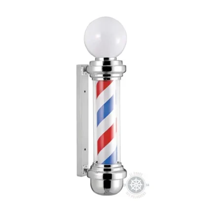 Poste Barbero Peluqueria Barberia Luz Giratorio Colores Clasicos 88cm…