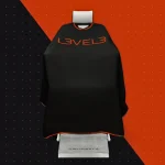 Capa Level 3 cuello silicona para barbería profesional