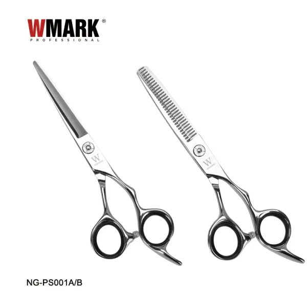 Set tijeras profesionales WMARK NG-PS001A/B 6 pulgadas corte y entresacar