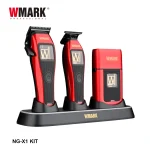 Tripack WMARK NG-X1 Kit 3 en 1 – Clipper, Trimmer y Shaver Profesional - Imagen 3