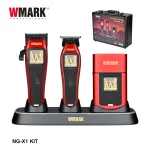 Tripack WMARK NG-X1 Kit clipper trimmer y shaver profesional