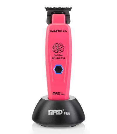 Máquina Trimmer MRD Pro SmartBrain Digital Brushless Rosada