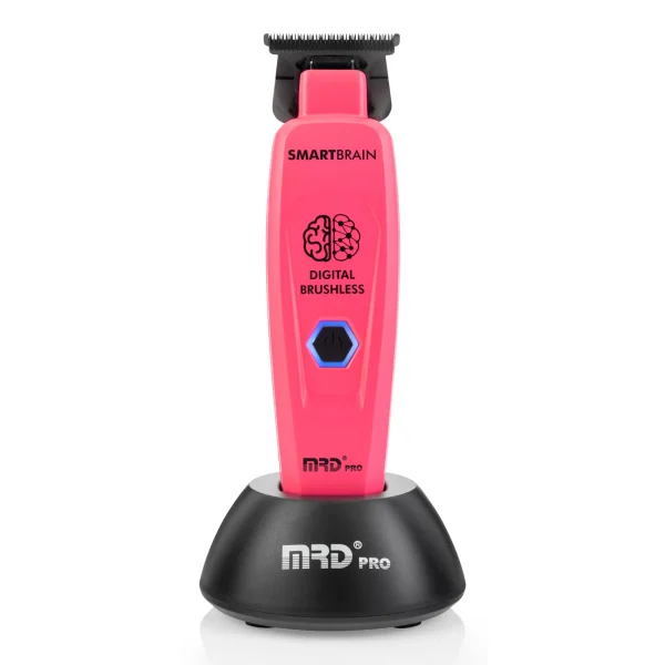 Máquina Trimmer MRD Pro SmartBrain Digital Brushless Rosada